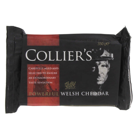 GETIT.QA- Qatar’s Best Online Shopping Website offers COLLIER'S WELSH CHEDDAR 350 G at the lowest price in Qatar. Free Shipping & COD Available!