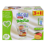 Rawa Mango Flavored Yogurt Low Fat 4 x 170 g - GETIT.QA
