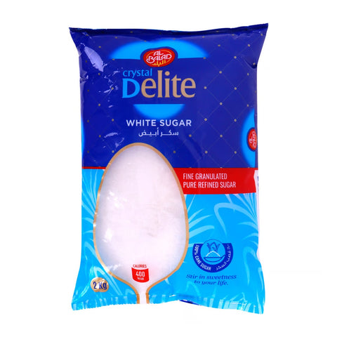 GETIT.QA- Qatar’s Best Online Shopping Website offers AL BALAD DELITE WHITE SUGAR 2KG at the lowest price in Qatar. Free Shipping & COD Available!