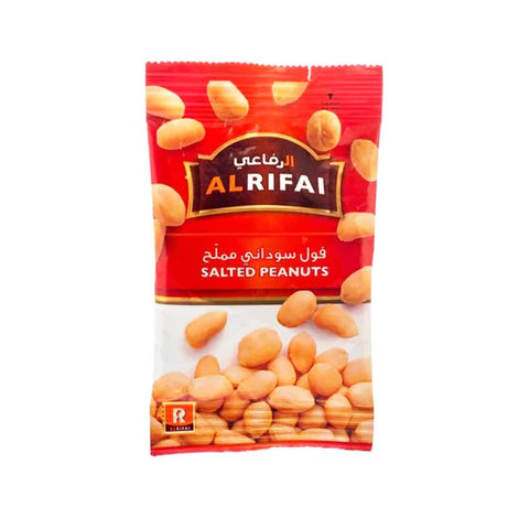 GETIT.QA- Qatar’s Best Online Shopping Website offers Al Rifai Salted Peanuts 24 x 13g at lowest price in Qatar. Free Shipping & COD Available!