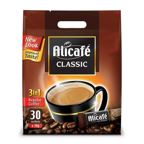 GETIT.QA- Qatar’s Best Online Shopping Website offers ALICAFE CLASSIC COFFEE 20G X 30 SACHETS at the lowest price in Qatar. Free Shipping & COD Available!