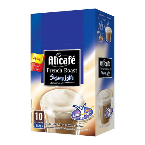GETIT.QA- Qatar’s Best Online Shopping Website offers ALICAFE FRENCH ROAST SKINNY LATTE 14.5G at the lowest price in Qatar. Free Shipping & COD Available!