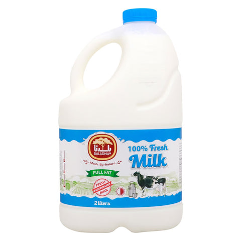 GETIT.QA- Qatar’s Best Online Shopping Website offers Baladna Full Fat Fresh Milk 2 Litres at lowest price in Qatar. Free Shipping & COD Available!