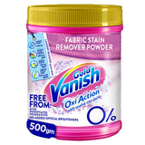 GETIT.QA- Qatar’s Best Online Shopping Website offers VANISH STAIN REMOVER OXI ACTION GOLD POWDER PINK 500 G at the lowest price in Qatar. Free Shipping & COD Available!