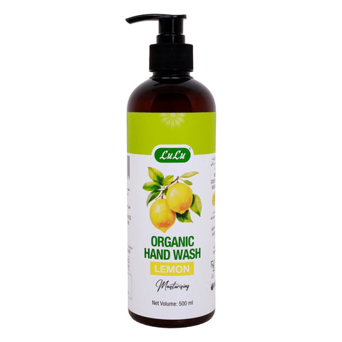 GETIT.QA- Qatar’s Best Online Shopping Website offers Lulu Organic Hand Wash Lemon 500 ml at the lowest price in Qatar. Free Shipping & COD Available!