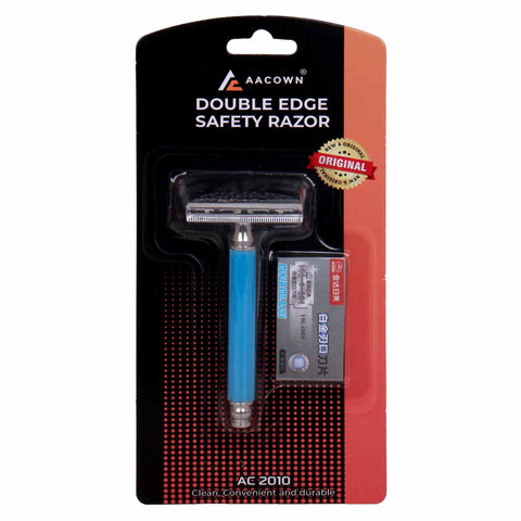 GETIT.QA- Qatar’s Best Online Shopping Website offers RIMEI DOUBLE EDGE SAFETY RAZOR A2019 1 PC at the lowest price in Qatar. Free Shipping & COD Available!