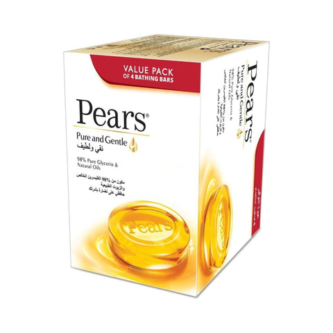 GETIT.QA- Qatar’s Best Online Shopping Website offers Pears Pure and Gentle Soap 4 x 125 g at the lowest price in Qatar. Free Shipping & COD Available!