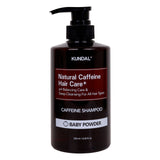 GETIT.QA- Qatar’s Best Online Shopping Website offers Kundal Natural Caffeine Hair Care + Caffeine Shampoo Baby Powder 500 ml at the lowest price in Qatar. Free Shipping & COD Available!