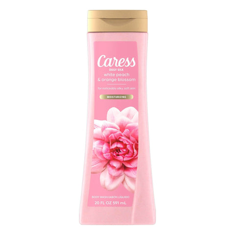 GETIT.QA- Qatar’s Best Online Shopping Website offers Caress Moisturizing Body Wash White Peach & Orange Blossom 591 ml at the lowest price in Qatar. Free Shipping & COD Available!