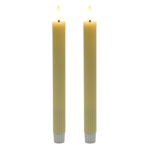 GETIT.QA- Qatar’s Best Online Shopping Website offers MAPLE LEAF BATTERY OPERATED LED WAX DINNER CANDLES 2X24.5CM at the lowest price in Qatar. Free Shipping & COD Available!