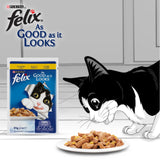 GETIT.QA- Qatar’s Best Online Shopping Website offers Purina Wet Cat Food Felix As Good As It Looks With Chicken in Jelly 85 g at the lowest price in Qatar. Free Shipping & COD Available!
