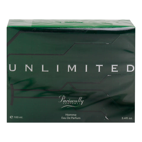 GETIT.QA- Qatar’s Best Online Shopping Website offers Parisvally Unlimited EDP For Men 100 ml at the lowest price in Qatar. Free Shipping & COD Available!