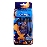Glideon Triple 3 Blades Blue Black Disposable Razor for Men 10 pcs - GETIT.QA