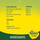 GETIT.QA- Qatar’s Best Online Shopping Website offers Nestle Nido Fortified Milk Powder Rich in Fiber 400 g at the lowest price in Qatar. Free Shipping & COD Available!