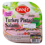 GETIT.QA- Qatar’s Best Online Shopping Website offers Danet Turkey Pistachio Salami 60 g at the lowest price in Qatar. Free Shipping & COD Available!
