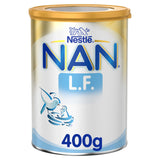 GETIT.QA- Qatar’s Best Online Shopping Website offers Nestle NAN L.F. Lactose Free Infant Formula From Birth to 12 Months 400 g at the lowest price in Qatar. Free Shipping & COD Available!
