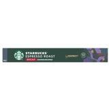 GETIT.QA- Qatar’s Best Online Shopping Website offers Starbucks Decaf Espresso Roast by Nespresso Dark Roast Coffee Capsules 10 pcs 57 g at the lowest price in Qatar. Free Shipping & COD Available!