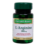 GETIT.QA- Qatar’s Best Online Shopping Website offers Nature's Bounty L-Arginine 50 pcs 500 mg at the lowest price in Qatar. Free Shipping & COD Available!