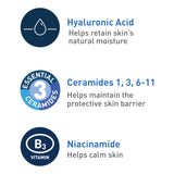 GETIT.QA- Qatar’s Best Online Shopping Website offers CeraVe Foaming Facial Cleanser For Normal to Oily Skin 473 ml at the lowest price in Qatar. Free Shipping & COD Available!