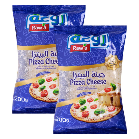 Rawa Pizza Cheese Shredded Value Pack 2 x 200 g - GETIT.QA