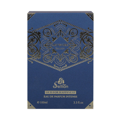 GETIT.QA- Qatar’s Best Online Shopping Website offers Sellion Artwork Oud for Happiness Eau De Parfum 100 ml at the lowest price in Qatar. Free Shipping & COD Available!