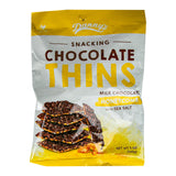 GETIT.QA- Qatar’s Best Online Shopping Website offers Cooks Danny's Chocolate Thins Milk Chocolate Honeycomb With Sea Salt 140 g at the lowest price in Qatar. Free Shipping & COD Available!