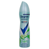 GETIT.QA- Qatar’s Best Online Shopping Website offers Degree Deodorant 72H Dry Spray Cucumber Burst 107 g at the lowest price in Qatar. Free Shipping & COD Available!