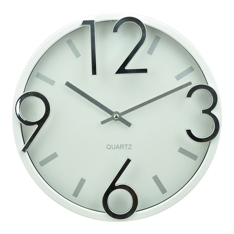 GETIT.QA- Qatar’s Best Online Shopping Website offers MAPLE LEAF HOME BATTERY OPERATED PVC, 3D NUMBER WALL CLOCK 30CM at the lowest price in Qatar. Free Shipping & COD Available!