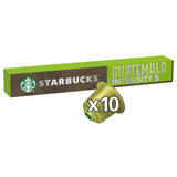 GETIT.QA- Qatar’s Best Online Shopping Website offers Starbucks Single Origin Guatemala Nespresso Coffee Capsules 10pcs at the lowest price in Qatar. Free Shipping & COD Available!
