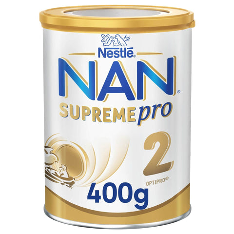 GETIT.QA- Qatar’s Best Online Shopping Website offers Nestle NAN Supreme Pro 2 Infant Formula From 6-12 Months 400 g at the lowest price in Qatar. Free Shipping & COD Available!

