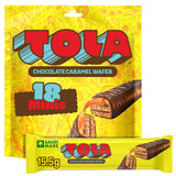GETIT.QA- Qatar’s Best Online Shopping Website offers Nestle Tola Minis Chocolate Caramel Wafer 18 x 15.5 g at the lowest price in Qatar. Free Shipping & COD Available!
