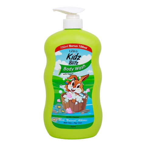 GETIT.QA- Qatar’s Best Online Shopping Website offers Leivy Kids Blitz Body Wash With Yogurt 800 ml at the lowest price in Qatar. Free Shipping & COD Available!