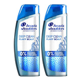 Head & Shoulders Deep Clean Flaky Scalp Sea Minerals Anti-Dandruff Shampoo Value Pack 2 x 400 ml - GETIT.QA