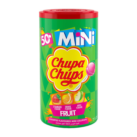 GETIT.QA- Qatar’s Best Online Shopping Website offers CHUPA CHUPS MINI LOLLIPOPS ASSORTED FLAVOUR 50PCS 300 G at the lowest price in Qatar. Free Shipping & COD Available!