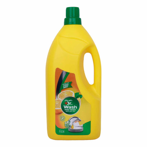 GETIT.QA- Qatar’s Best Online Shopping Website offers DR. WASH CITRUS BURST DISHWASH LIQUID 2 LITRES at the lowest price in Qatar. Free Shipping & COD Available!