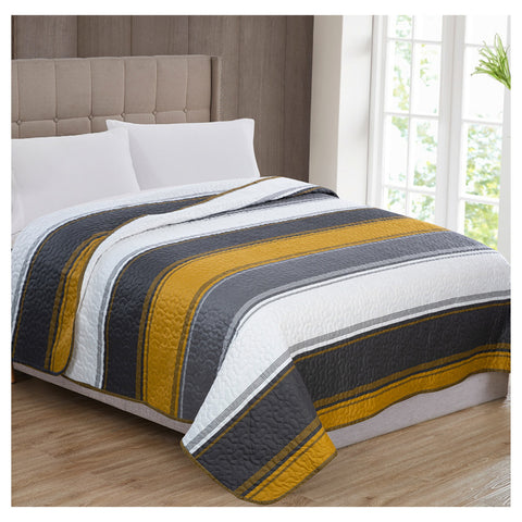 GETIT.QA- Qatar’s Best Online Shopping Website offers M/L BED QUILT 160X220CM CB079 at the lowest price in Qatar. Free Shipping & COD Available!