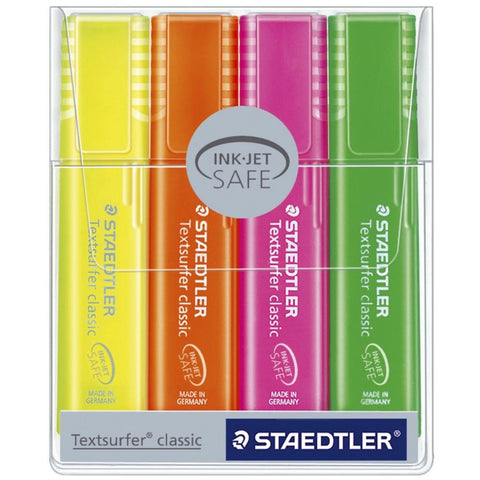 GETIT.QA- Qatar’s Best Online Shopping Website offers STAEDTLER TEXTSURFER CLASSIC HIGHLIGHTER 364PWP4 4PIECE at the lowest price in Qatar. Free Shipping & COD Available!