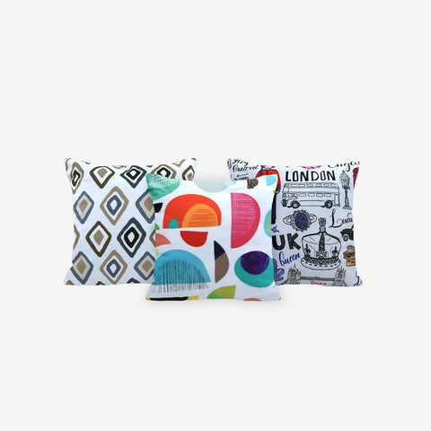 GETIT.QA- Qatar’s Best Online Shopping Website offers RANKOUSSI PRINTED CUSHION, 38X38 CM, ASSORTED at the lowest price in Qatar. Free Shipping & COD Available!