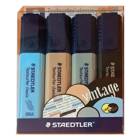 GETIT.QA- Qatar’s Best Online Shopping Website offers STAEDTLER TEXTSURFER CLASSIC HIGHLIGHTER 364CWP4 4 PCS at the lowest price in Qatar. Free Shipping & COD Available!