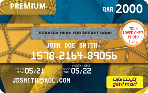 GETIT MART's PREMIUM STORE CARDS