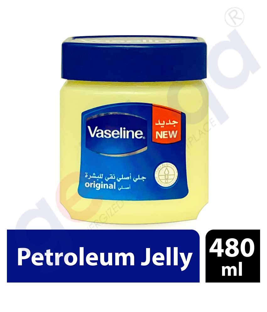 Buy Vaseline Original Pure Skin Jelly 480ml Online in Qatar