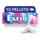 GETIT.QA- Qatar’s Best Online Shopping Website offers WRIGLEY'S EXTRA BUBBLE MINT GUM-- 10 PCS at the lowest price in Qatar. Free Shipping & COD Available!