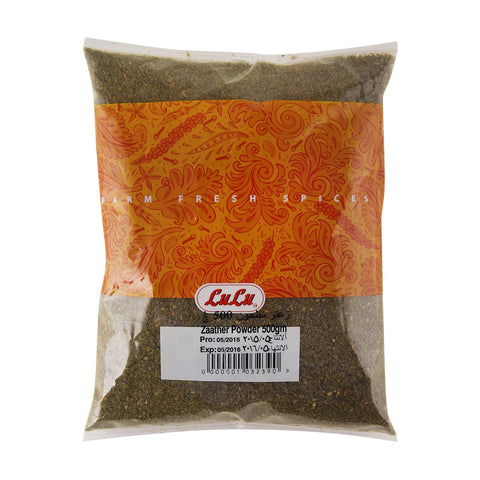 GETIT.QA- Qatar’s Best Online Shopping Website offers LULU ZAATHER POWDER 500G at the lowest price in Qatar. Free Shipping & COD Available!