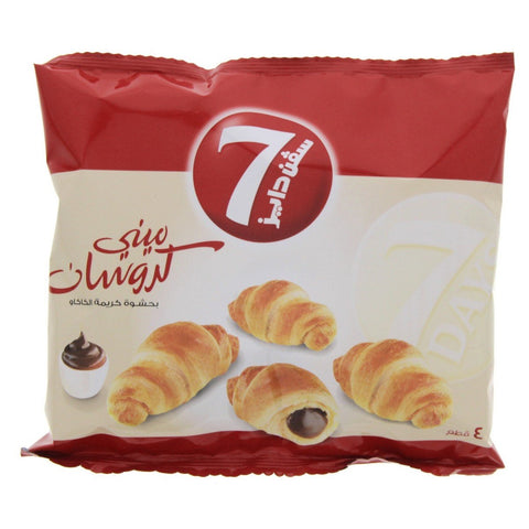 GETIT.QA- Qatar’s Best Online Shopping Website offers 7 DAYS MINI CROISSANT WITH COCOA CREAM FILLING 4PCS 44G at the lowest price in Qatar. Free Shipping & COD Available!