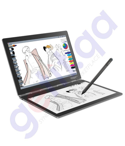 BUY LENOVO YOGA BOOK C930 4GB 256GB ZA3S0084AE IN QATAR | HOME DELIVERY WITH COD ON ALL ORDERS ALL OVER QATAR FROM GETIT.QA