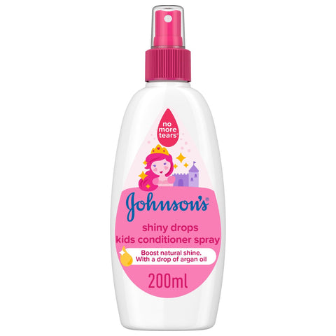 GETIT.QA- Qatar’s Best Online Shopping Website offers JOHNSON'S CONDITIONER SHINY DROPS KIDS CONDITIONER SPRAY 200ML at the lowest price in Qatar. Free Shipping & COD Available!