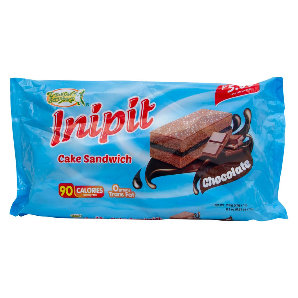 GETIT.QA | LEMON SQUARE INIPIT CHOCOLATE CAKE SANDWICH 10 X 23G | COD ...