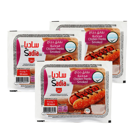 GETIT.QA- Qatar’s Best Online Shopping Website offers SADIA SMOKED CHICKEN FRANKS 3 X 340G at the lowest price in Qatar. Free Shipping & COD Available!