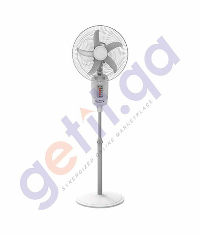ELEKTA 16" RECHARGEABLE STAND FAN WITH REMOTE - ERF-S1645R