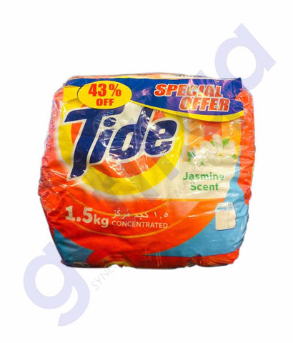 Buy Tide 1.5kg Jasmine Scent @ 43% Off Online in Doha Qatar